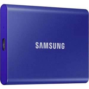 hard drive SSD Samsung Portable SSD T7 USB 3.2 MU-PC1T0HWW - 1TB - color blue