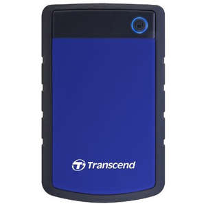 hard drive Transcend StoreJet 25H3B TS2TSJ25H3B 2TB USB 3.0 - color black blue
