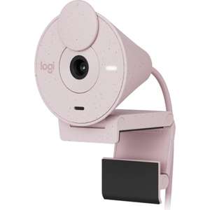 Network camera with Logitech Brio 300 Full HD 1080p - color pink