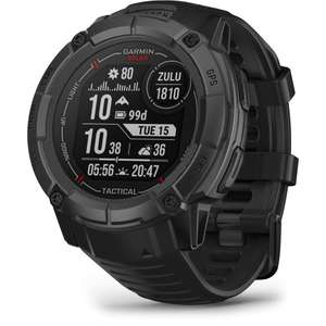smartwatch Garmin Instinct 2X Solar Tactical Edition 50mm Rugged GPS - color black - - two years warranty official importer
