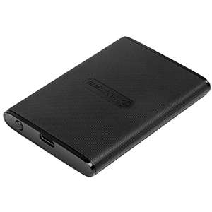 External SSD drive Transcend ESD270C SSD USB 3.1 Type-C TS2TESD270C - 2TB - color black