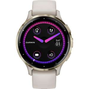 smartwatch Garmin Venu 3S - with - gold with Ivory - with support - two years warranty official importer