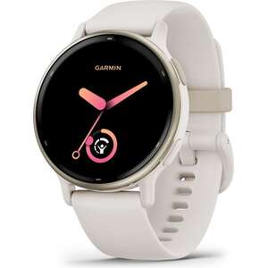 smartwatch Garmin Vivoactive 5 - with Cream gold Aluminum - support - two years warranty official importer