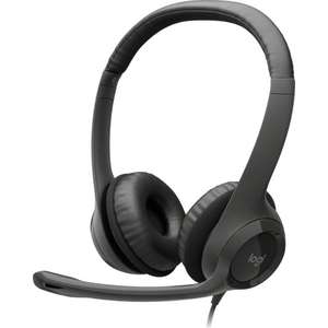 earbuds with Logitech H390 USB - color black
