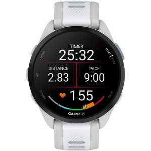 Garmin Forerunner 165 GPS 43mm - color white - support - two years warranty official importer