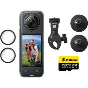 Action camera Insta360 X4 with connector MicroSD 128GB
