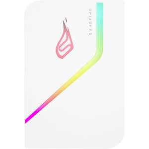 External SSD drive 1TB Pyrodrive from Verbatim SureFire - color white