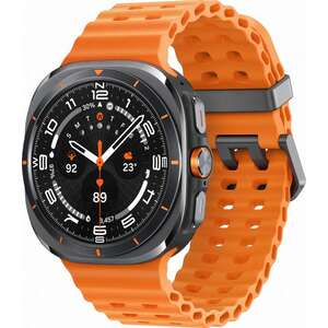 smartwatch Samsung Galaxy Watch Ultra LTE - color titanium gray - color orange - two years warranty