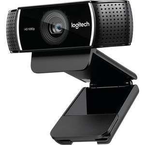 camera with Logitech C922 Pro Stream 1080p Retail