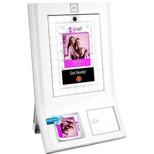 camera display 10.1 inch' model Sprocket Photobooth from HP - color white