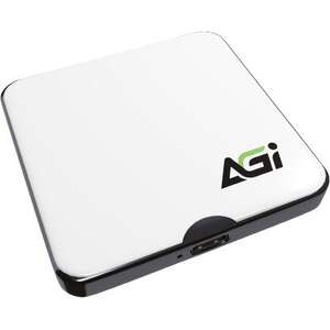 External SSD drive with connector model EDM38 from AGI - storage 2TB - color white