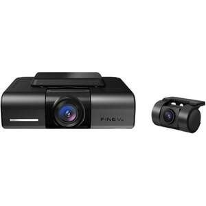 Dash camera front 4K rear FHD model GX4K from FineVu memory card 64GB