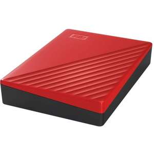 hard drive Western Digital My Passport WDBPKJ0040BRD 4TB USB 3.2 - color red